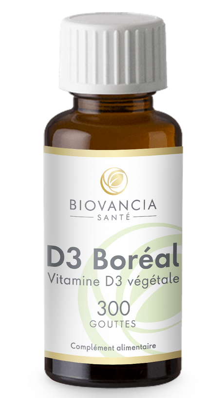 Vitamine D3 Boréal -  mode d'emploi - composition - achat - pas cher